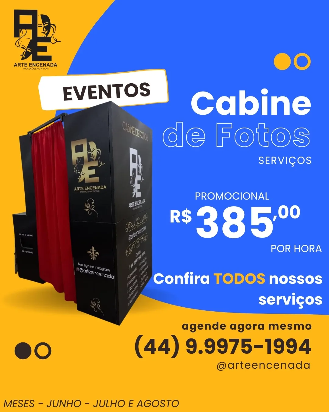 Foto 1 de Cabine de Fotos Arte Encenada